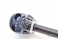 HALLOWEEN SPECIAL - Black Crystal Skull Knocker