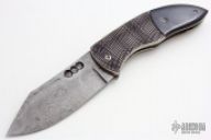Damascus Framelock