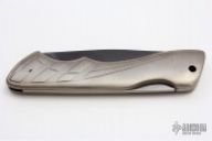 Ceramic Clip Point Lockback