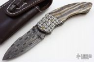 Mammoth Damascus Linerlock