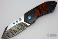 FLF Damascus Flipper