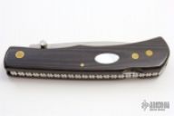 Abalone Inlay Micarta Lockback