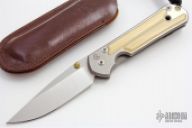 Small Sebenza 21 - Mammoth Ivory