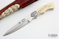 Engraved & Scrimshawed Small Fighter