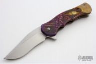Carved Dorado Flipper "Eagle Eye" 1of5