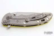 XM-18 3.5" Spanto Flipper - Yellow G-10