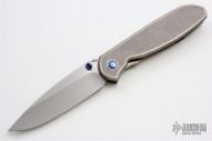 Estrella with Textured Scales and Timascus Pivot/Thumbstud