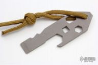 Flat Titanium GasBaby Pocket Pry Tool