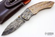 Mammoth Damascus Linerlock