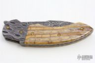 Mammoth Damascus Linerlock