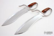 Pair of Sasquatch-Style Butterfly Knives