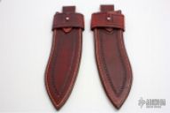 LAST PAIR 9260 Steel Sasquatch-Style Butterfly Swords