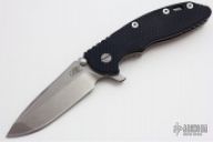 XM-18 3.5" Spanto Flipper - Black/Blue G10