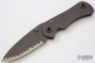 Drop Point Framelock - All Ti