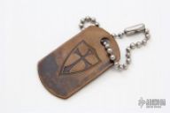 Crusader Cross Dog Tag