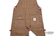 Split Leg Apron, Olive