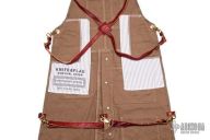 Split Leg Apron, Olive