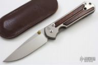 Large Sebenza 21 w/Honduran Rosewood Inlays