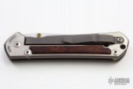 Large Sebenza 21 w/Honduran Rosewood Inlays