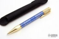 Vertex Click Pen with Gold Fittings