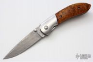 Burl Linerlock Folder