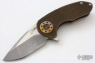 F3 Flipper - Compact, Anodized/Textured Scales, Ti Backspacer