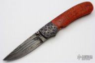 Damascus & Coral Folder