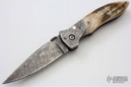 Damascus Linerlock