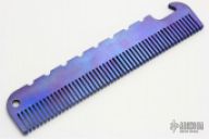 Large Tactical EDC Ti Comb w/ Bottle Opener