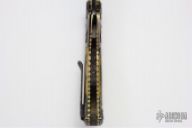 Engraved Damascus Folder