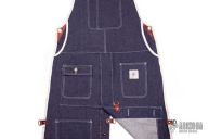 Split Leg Apron, Denim
