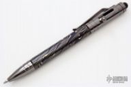 Bolt Action Damascus Pen w/Stylus