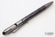 Bolt Action Damascus Pen w/Stylus