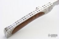 Engraved Button Lock