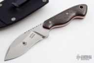 Drop Point Recurve Fixed Blade