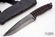 Damascus and Carbon Fiber Fixed