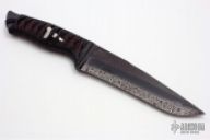 Damascus and Carbon Fiber Fixed