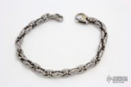 .925 Silver Engraved Bracelet