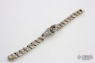 Scott Kay Guardian Silver Engraved Link Bracelet