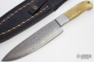 Damascus Camp Knife