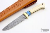 Damascus and Ivory Hunter