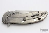 XM-18 3.5" Spanto Flipper - Carbon Fiber and Gold Standoffs