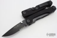 Multitasker Series 3, Black with Serrated Blade