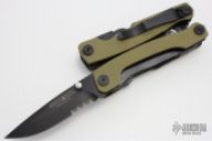 Multitasker Series 3, Tan with Serrated Blade