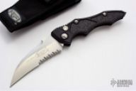 131-5 Kestrel Satin Serrated / Green Posts