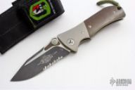 MTX2 M/A Green Canvas 2 Tone Black Serrated