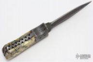 Mini Damascus Neck Knife