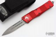 138-8RD Troodon D/E Red Bead Blast Serrated #09550 06/2012