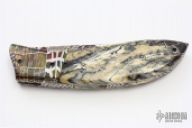 Mammoth Tooth and Damascus Linerlock