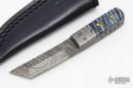 Mini Damascus Tanto